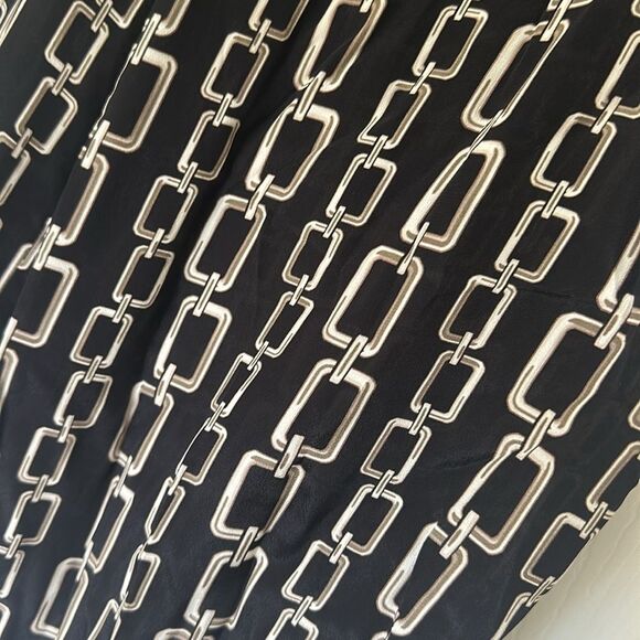 L’AGENCE Geraldine Chain Print cover up pants - Picture 4 of 5